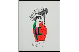 Armanda Passos, Serigrafia sobre tela 1/15, 100x80 cm